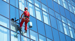 شستشوی نمای شیشه ای